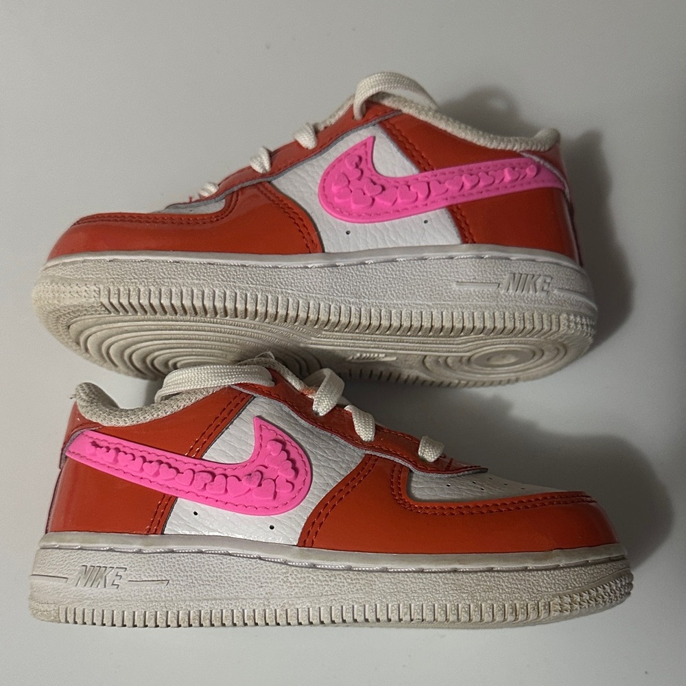 Nike Kids Sneakers - Orange and Pink